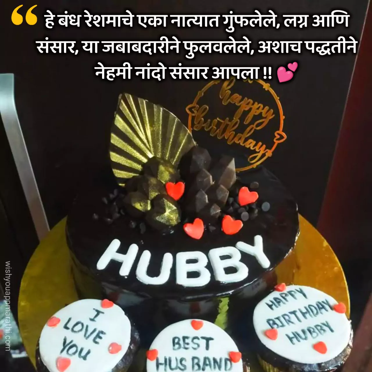 Happy birthday navroba in marathi