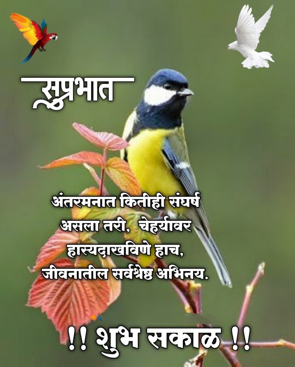 Happy Good Morning Quotes In Marathi