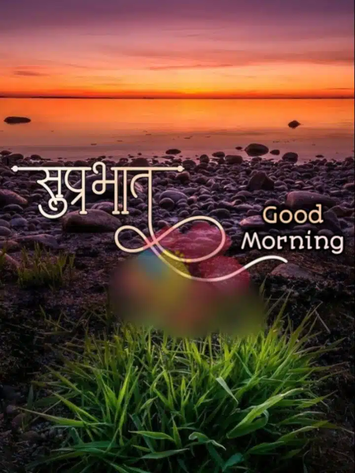 Good Morning Flowers Images In Marathi