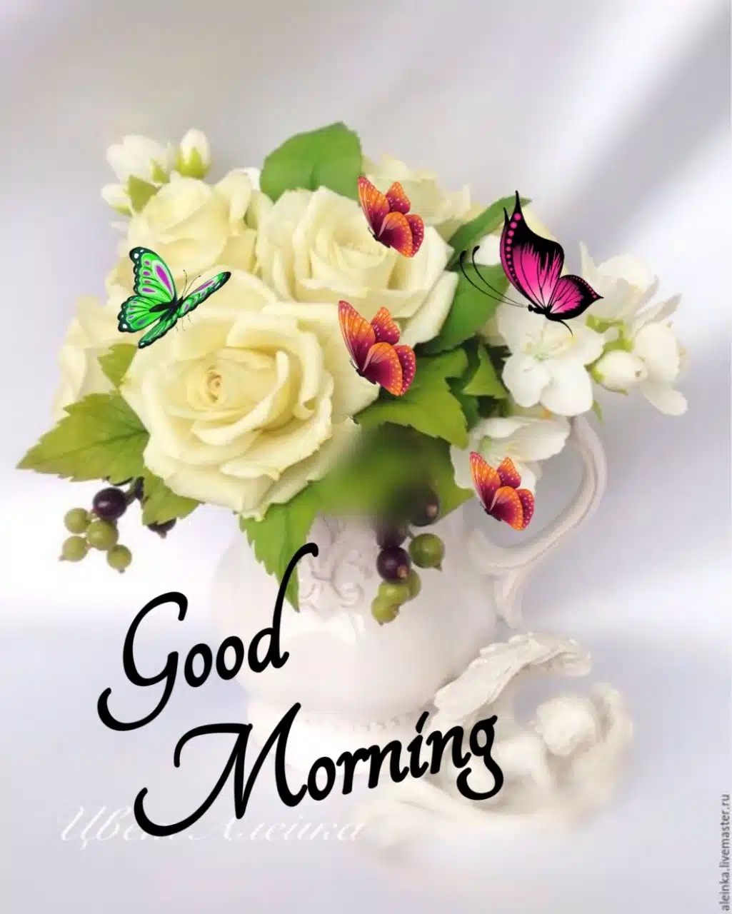 Good Morning Flowers Images In Marathi