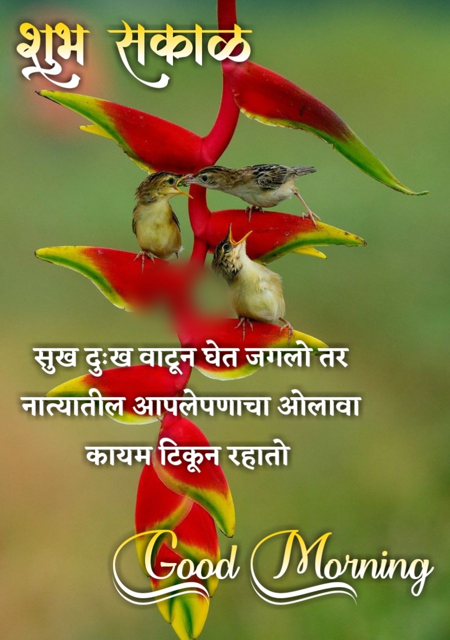 Relationship Good Morning Message In Marathi