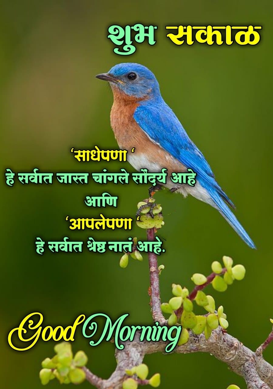 Relationship Good Morning Message In Marathi