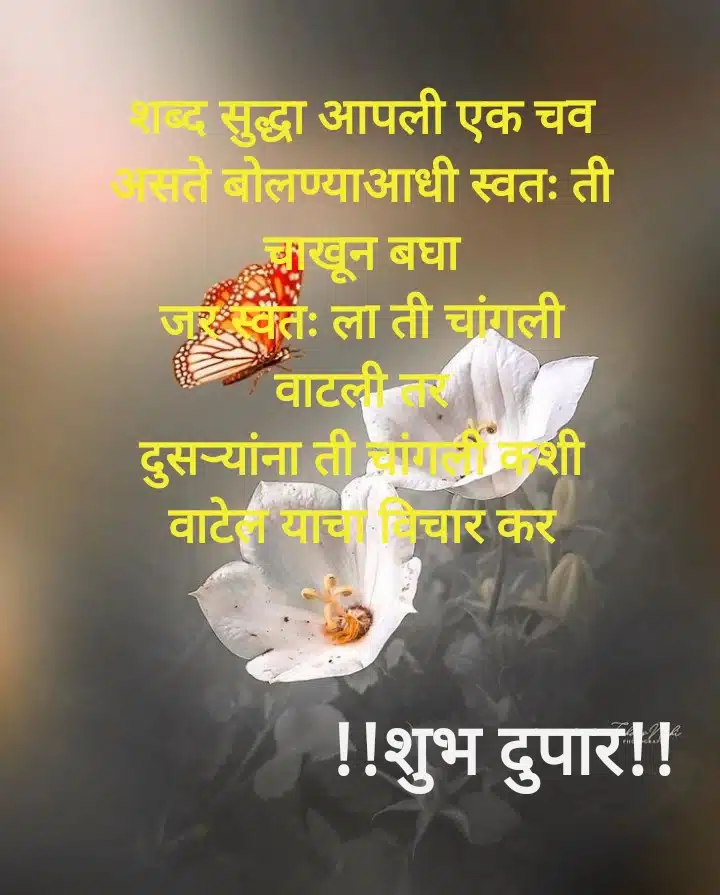 good afternoon marathi quotes