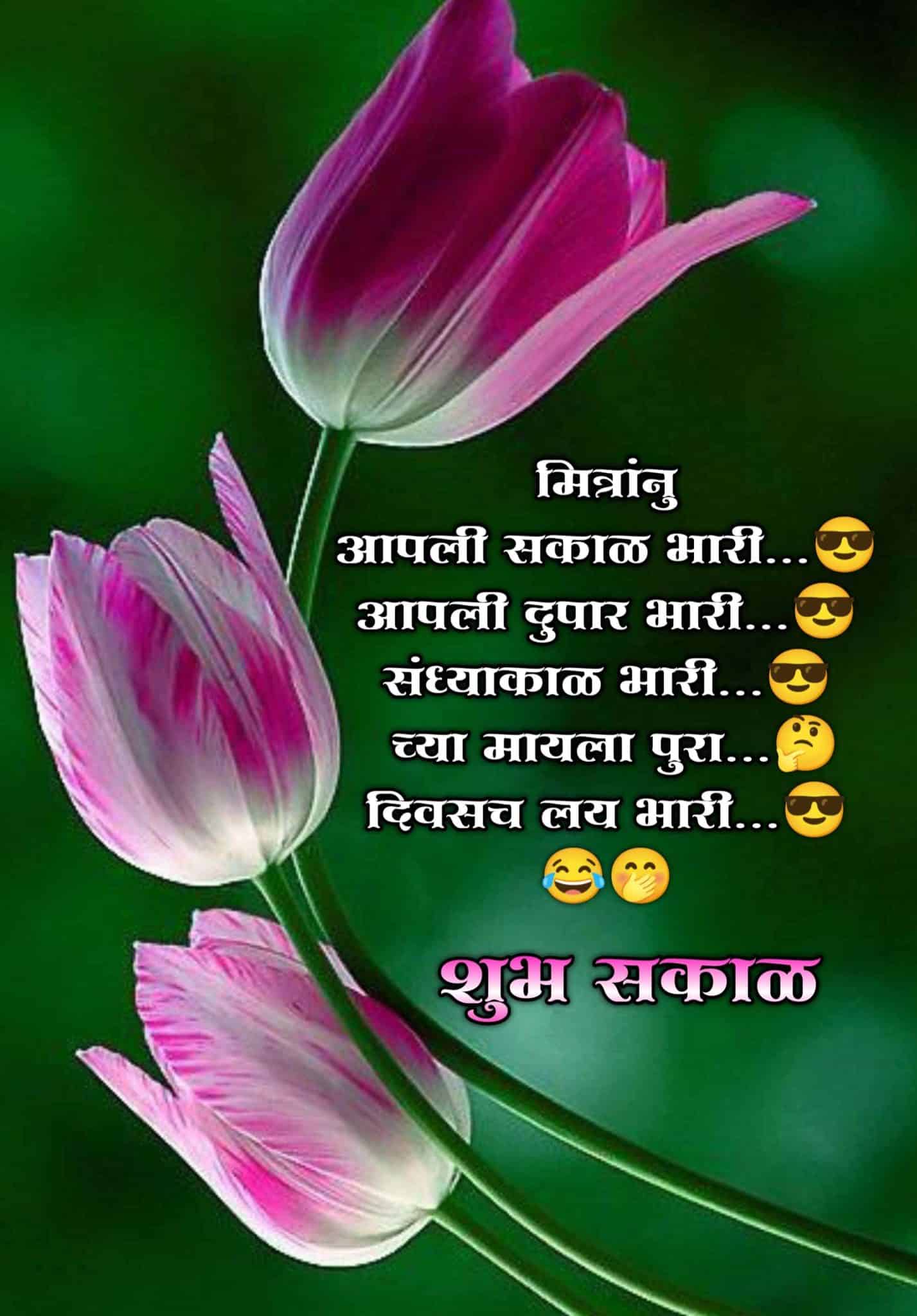 Good Morning Friends Marathi, Good Morning Friendship Quotes In Marathi