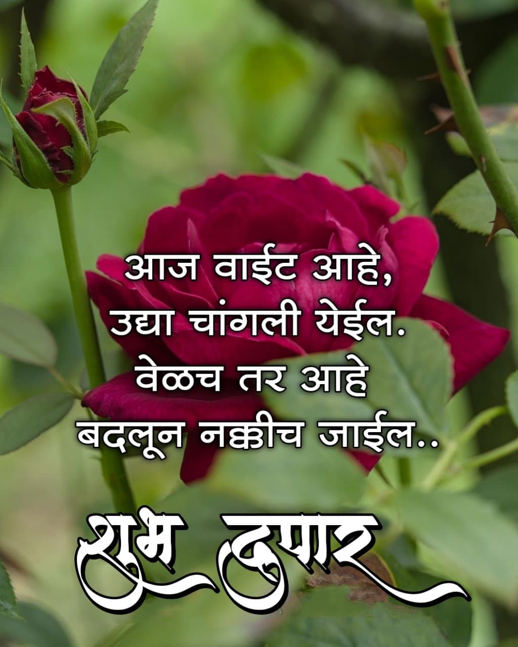 Shubh Dupar Marathi Message