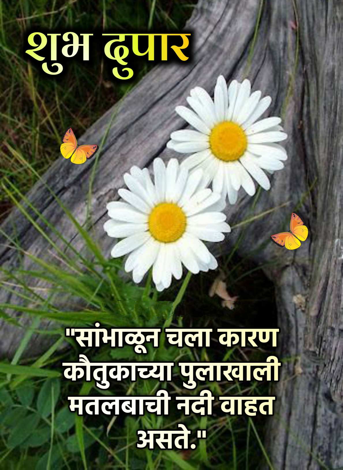 Shubh Dupar Marathi Message