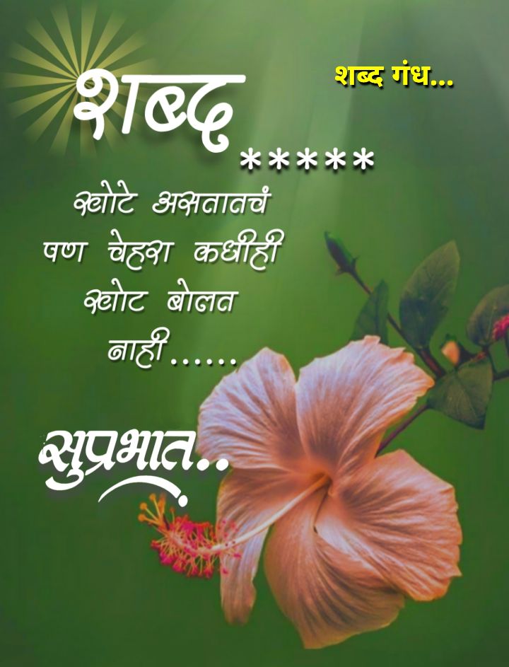 good morning heart touching quotes in marathi ()